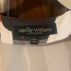 NEVER WORN  Wendy Williams classic wrap dress. jersey cotton material